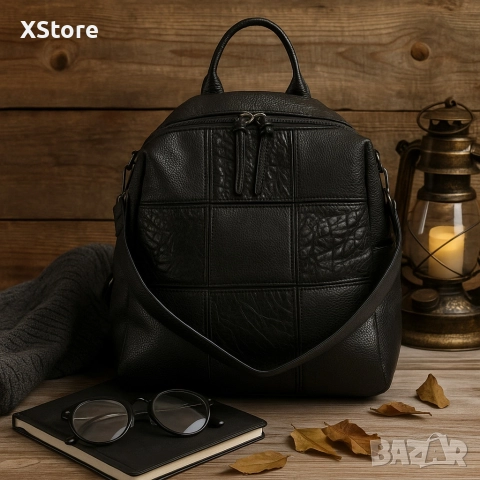 Многофункционална дамска раница-чанта, снимка 2 - Раници - 52572101