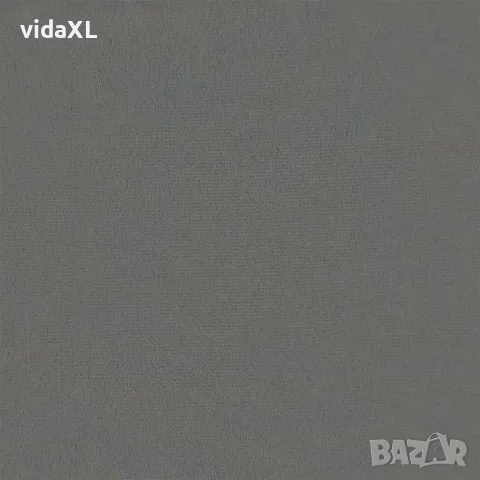 vidaXL Релаксиращ стол, тъмносив, кадифе, снимка 7 - Столове - 56146830