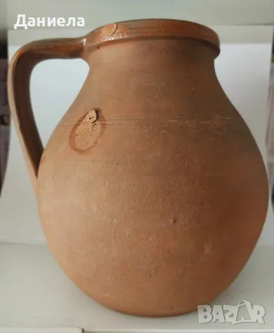 Старо глинено гърне, снимка 3 - Антикварни и старинни предмети - 49036361