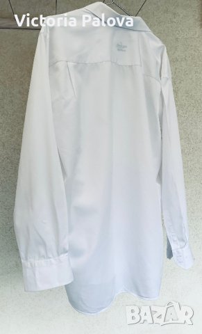 Безупречна бяла риза VAN LAACK business , снимка 8 - Ризи - 39316133