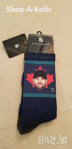 New York Yankees James Paxton Face Leaf Strideline Socks, снимка 1 - Спортни дрехи, екипи - 31259401