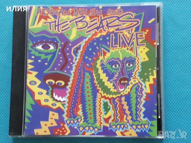 Adrian Belew & The Bears - 2002 - Live(Prog Rock), снимка 1 - CD дискове - 42433670