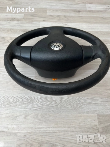Трилъчев волан с еърбег за Голф 5 VW Golf 5, снимка 2 - Части - 52128419