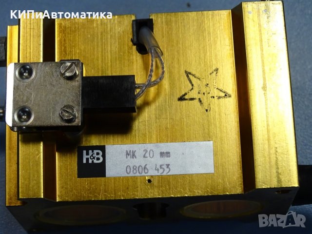 кюветна камера от рефрактометър Hartmann&Braun MK 20mm CO2, снимка 4 - Резервни части за машини - 37203881