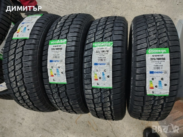 4бр.НОВИ зимни гуми GOODRIDE 225 70 15C DOT25 цена за брой