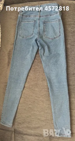 Дамски светлосини дънки Sinsay Mid Waist Skinny, размер 36 (S), снимка 2 - Дънки - 55786587