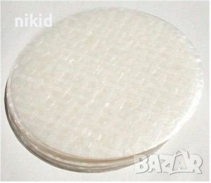 Оризова хартия оризови листи листа кръгли за украса торта цветя рулца и др., снимка 3 - Други - 37063815