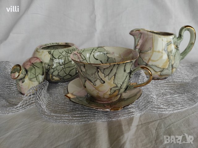 Сервиз за кафе и чай от фин (костен) порцелан, снимка 10 - Сервизи - 38052440