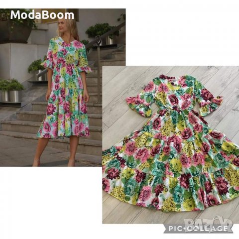 Дамска рокля , снимка 2 - Рокли - 37102508