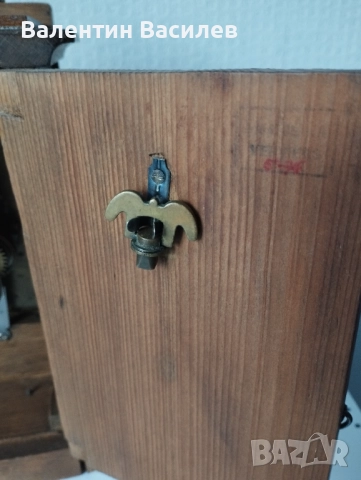 Немски настолен часовник будилник , снимка 4 - Стенни часовници - 51657796