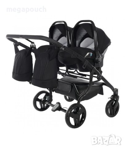 Бебешка количка Junama Space Duo 2в1, 3в1 НОВА, снимка 10 - Детски колички - 42080392