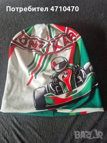 шапка и шал на Tony Kart