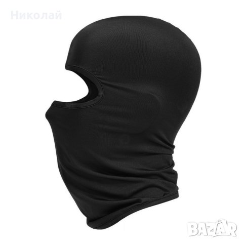 Маска за мотористи боне , черна маска за мотор , моторист , скутер, снимка 3 - Аксесоари и консумативи - 42313574
