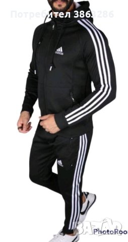 Нов мъжки екип Adidas, снимка 1 - Спортни дрехи, екипи - 42618013