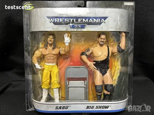 Екшън фигура WWE ECW Sabu Ruthless Aggression Wrestlemania 23 2007 figure, снимка 6 - Фигурки - 48361488