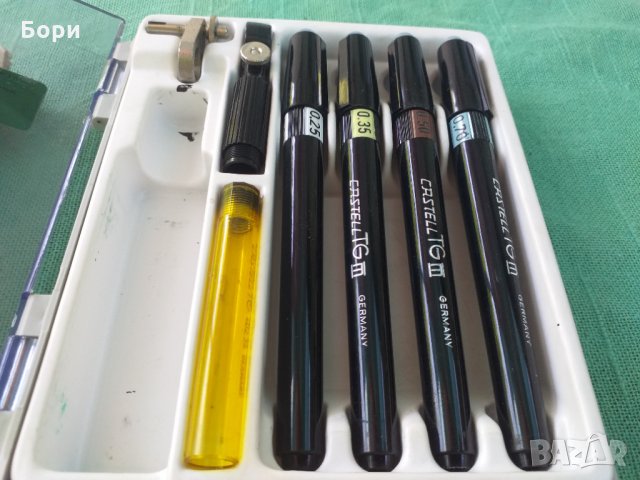 Faber Castell TG S 1184/4 Рапидографи , снимка 4 - Ученически пособия, канцеларски материали - 33705509
