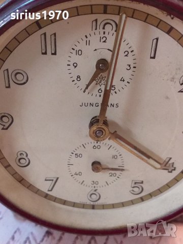 Много стар немски будилник junghans, снимка 2 - Стенни часовници - 37314549