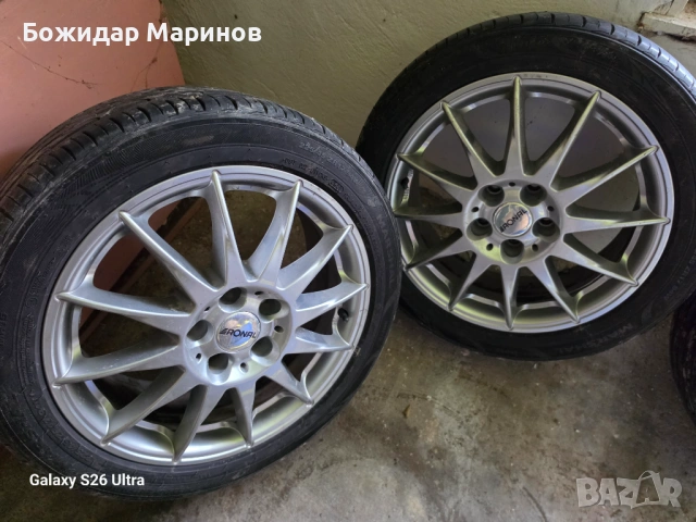 Джанти с гуми 17-ки 5х112 , снимка 2 - Гуми и джанти - 54292475