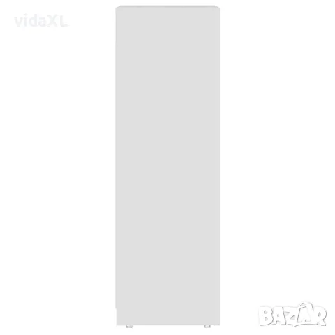 vidaXL Шкаф за баня, бял, 30x30x95 см, инженерно дърво, снимка 8 - Шкафове - 56147862
