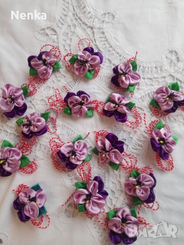 Мартеници ръчна изработка , снимка 2 - Други - 53379564