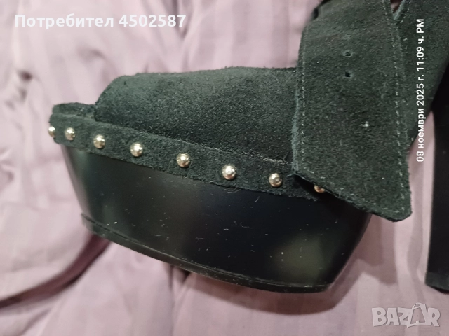 Обувки с 14 см ток