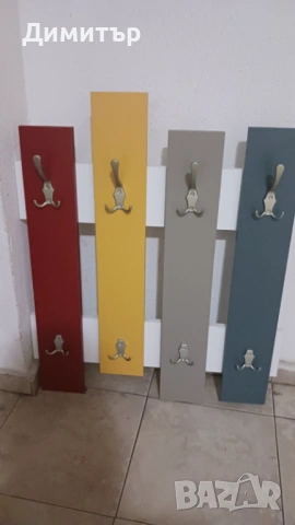 Закачалка за стена WAVE 79x64 cм многоцветна, снимка 4 - Закачалки - 54223467