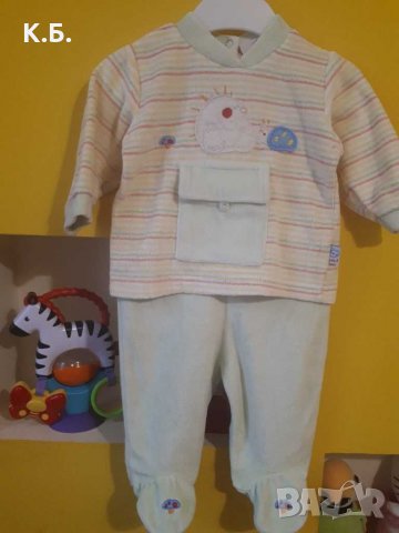 Плюшен к-т за момченце р-р 56, снимка 1