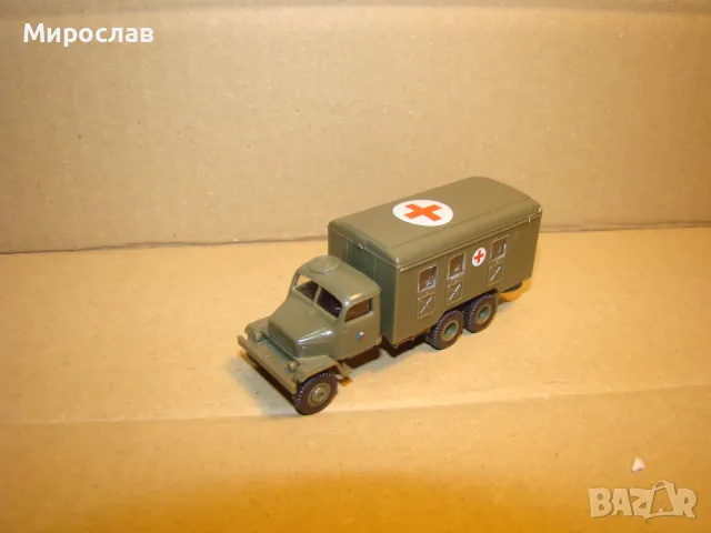 IGRA?? H0 1/87 PRAGA КАМИОН МОДЕЛ КОЛИЧКА ИГРАЧКА, снимка 5 - Колекции - 48492996