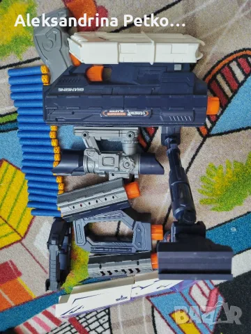 Пушка снайпер Nerf - колекция, снимка 5 - Коли, камиони, мотори, писти - 55798791