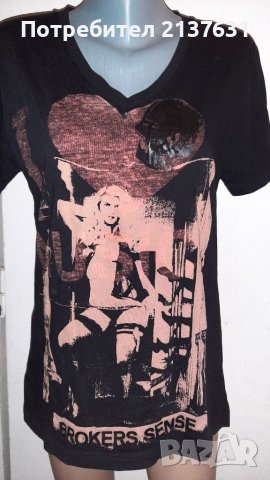 ДАМСКИ  ТЕНИСКА Brokers  Jeans  Spirit Размер М , снимка 1