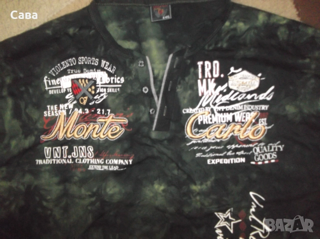 Блуза VIOLENTO  мъжка,4ХЛ, снимка 3 - Блузи - 51789913