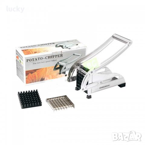 Професионална преса за картофи Potato Chipper, снимка 10 - Кухненски роботи - 39566805