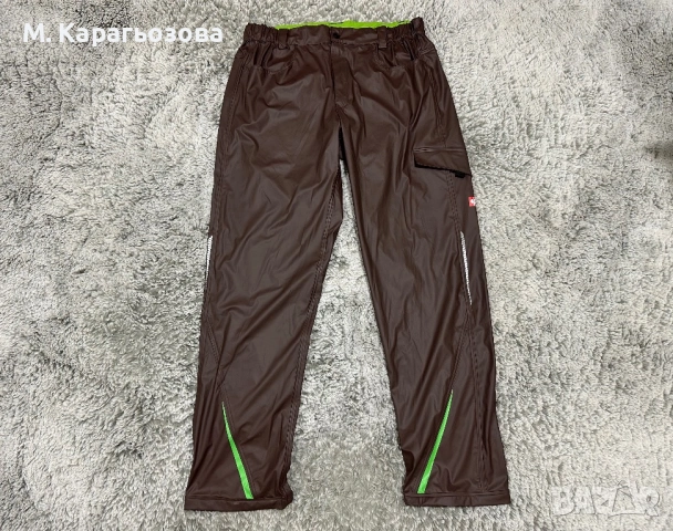 Нов ! Engelbert Strauss Motion 2020 Rain Trousers, Размер 54, снимка 2 - Панталони - 53952598