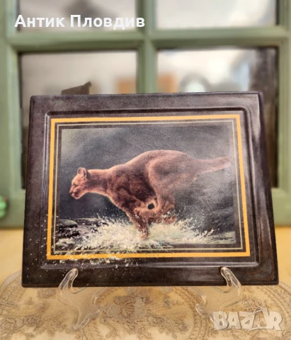 Керамична чиния „The Chase“ – John Seerey-Lester, The Bradford Exchange (1999)