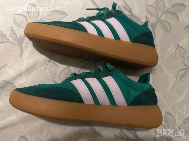 Дамски маратонки Adidas Barreda Decode, зелени, снимка 9 - Маратонки - 53301315
