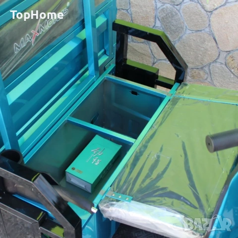 Електрическа Селскостопанска Триколка с Покрив 2000W СИНЯ, снимка 5 - Мотоциклети и мототехника - 54120059