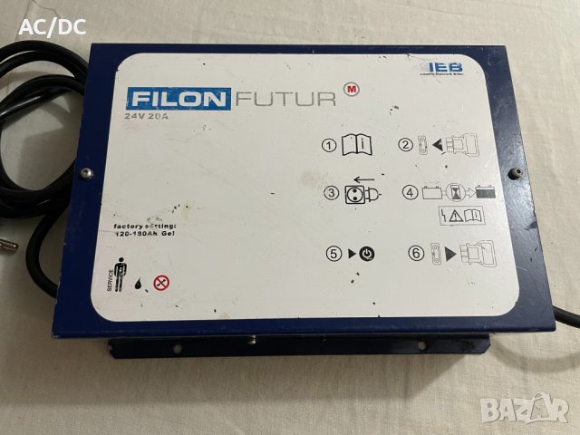 Filon Futur M 24V/20A Зарядно за гелови акумулатори/кемпери/каравани/електрокари, снимка 2 - Аксесоари и консумативи - 42104587