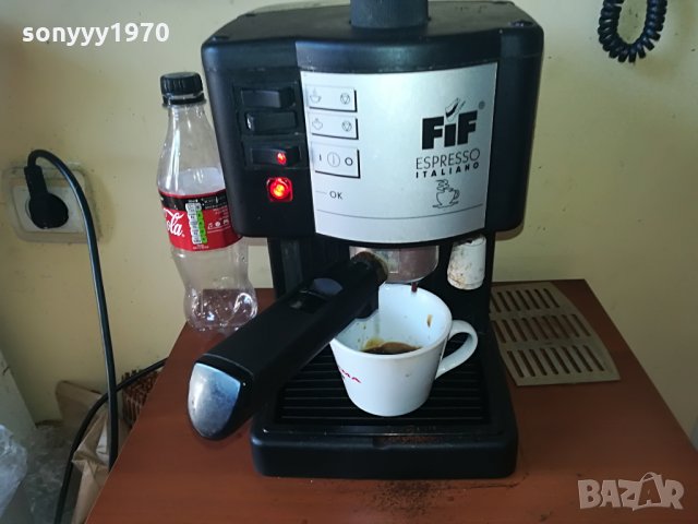 made in italy-15bar кафемашина-внос швеицария, снимка 2 - Кафемашини - 29266859