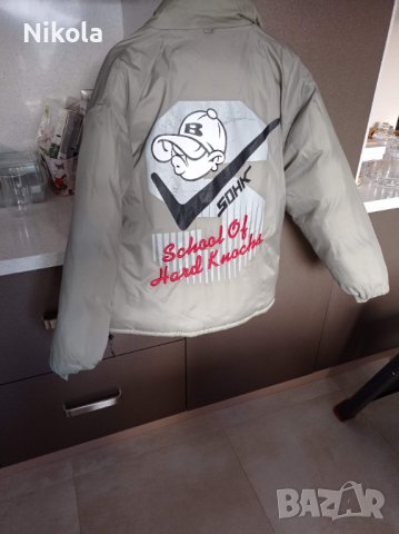 Мъжко зимно яке - шушляково с две лица XL, снимка 5 - Якета - 39029541