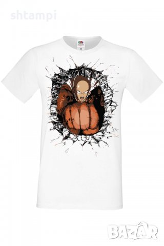 Мъжка тениска One Punch Man 02,Анимация,игра,Празник,Повод,, снимка 3 - Тениски - 38122334