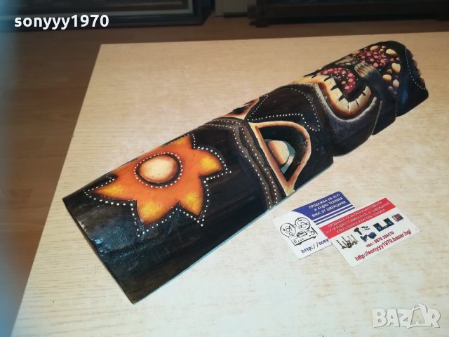 Маска от дърво за стена-кукер 3112201024, снимка 15 - Колекции - 31265234