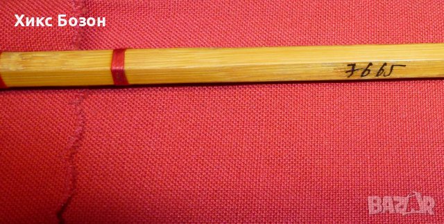 Прекрасна старинна бамбукова въдица,много скъпо изпълнение, снимка 8 - Други ценни предмети - 39942124