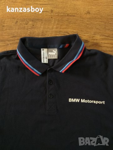 Puma Men's BMW Motorsports Polo Shirt - страхотна мъжка тениска , снимка 3 - Тениски - 42300247