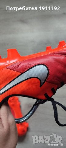 Nike Tiempo. Футболни бутонки. 40.5, снимка 8 - Футбол - 39036015