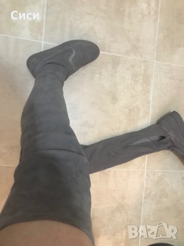 Чизми много  високи ботуши zara, снимка 5 - Дамски ботуши - 30718979