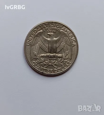 1/4 долар САЩ 1979 Четвърт долар САЩ 25 цента 1979 Америка, снимка 2 - Нумизматика и бонистика - 50278749