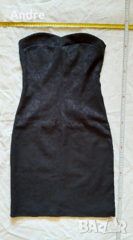 рокля - черна, къса, снимка 1