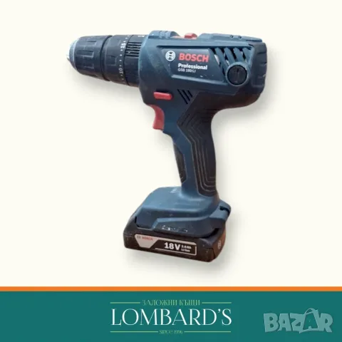 Винтоверт BOSCH GSB-180 Li, N: 82259ⓕ