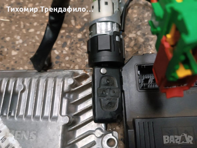 BSI F01-00, S118085300M , 9653667280 start kit , ECU SID804 , 5WS40171C-T , 9648624280  с ключ, снимка 2 - Части - 52288501