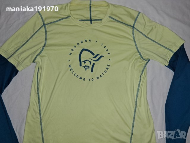 Norrona /29 Tech Long Sleeve Shirt (L) мъжка спортна блуза , снимка 2 - Спортни дрехи, екипи - 42544275